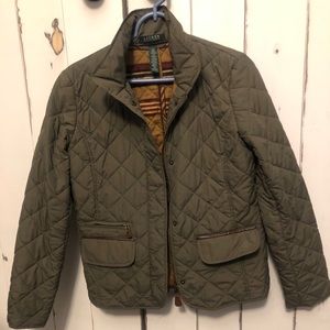 EUC Army Green Ralph Lauren Polo Puffer Jacket